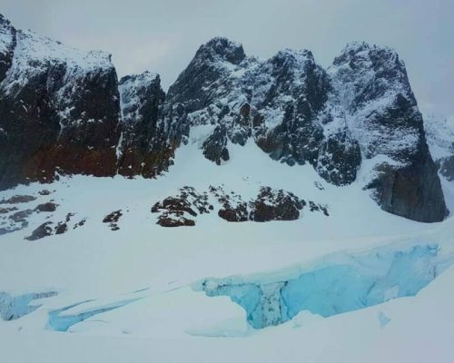 Imagem neve ushuaia
